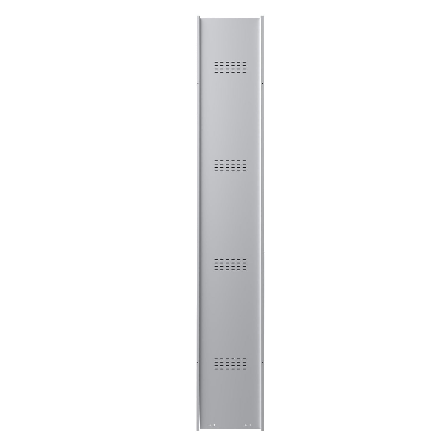 Phoenix Safe Co. PL1130 – Persönliches Schliessfach, abschliessbar, 300 × 500 × 1'830 mm, grau/rot, Stahl