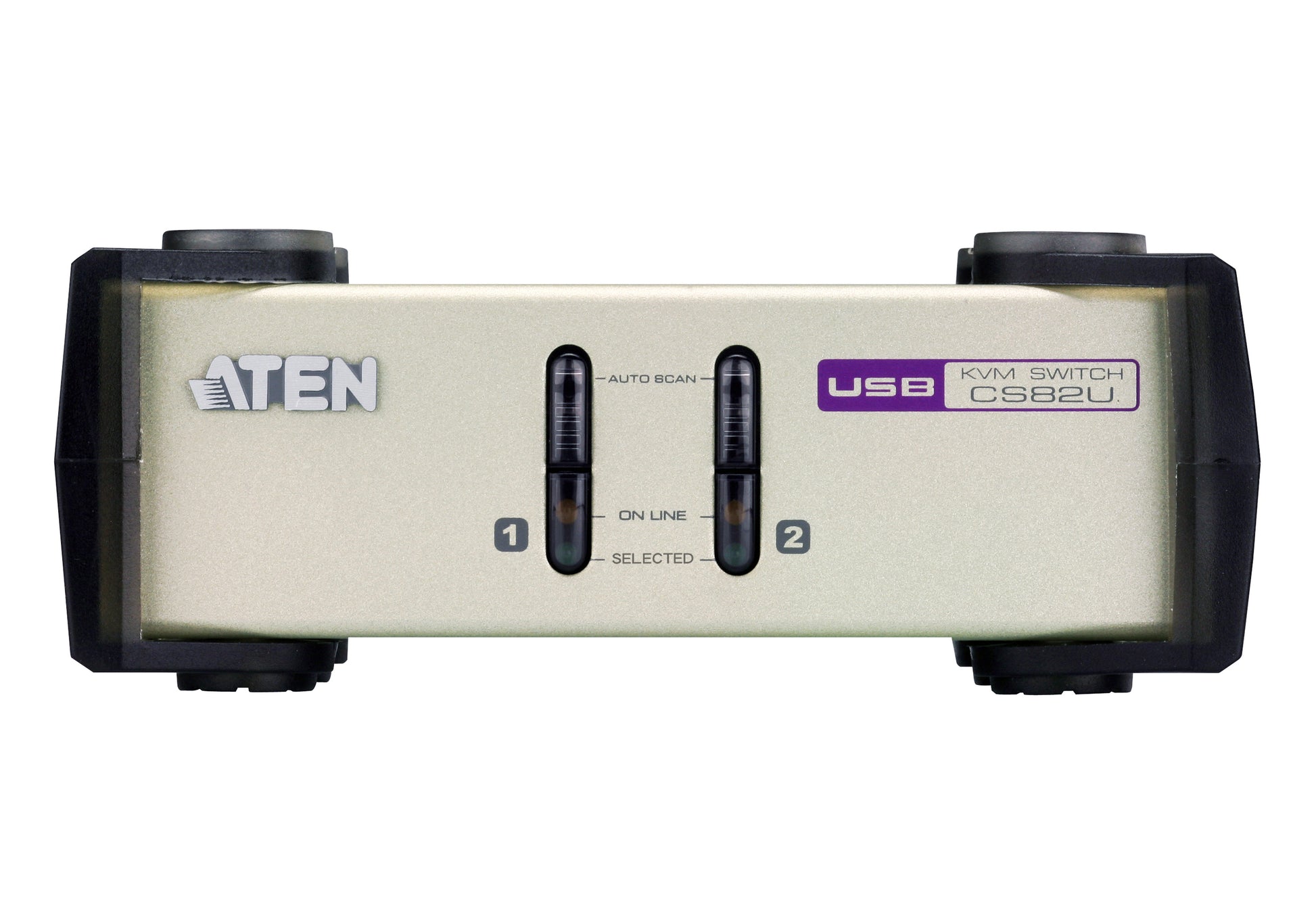ATEN CS82U – KVM-Switch 2×1, VGA/USB 2.0/PS/2, 2048 × 1536