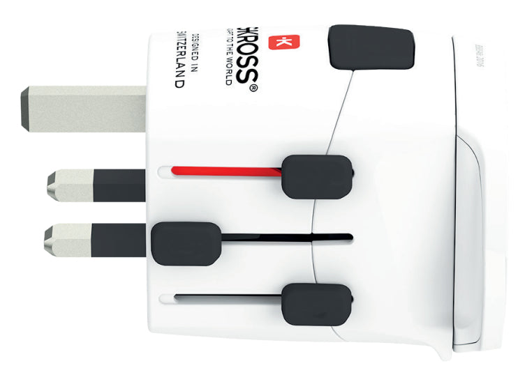 SKROSS PRO Light World Reiseadapter – Universal zu Universal, 100–250 V, 1575 W