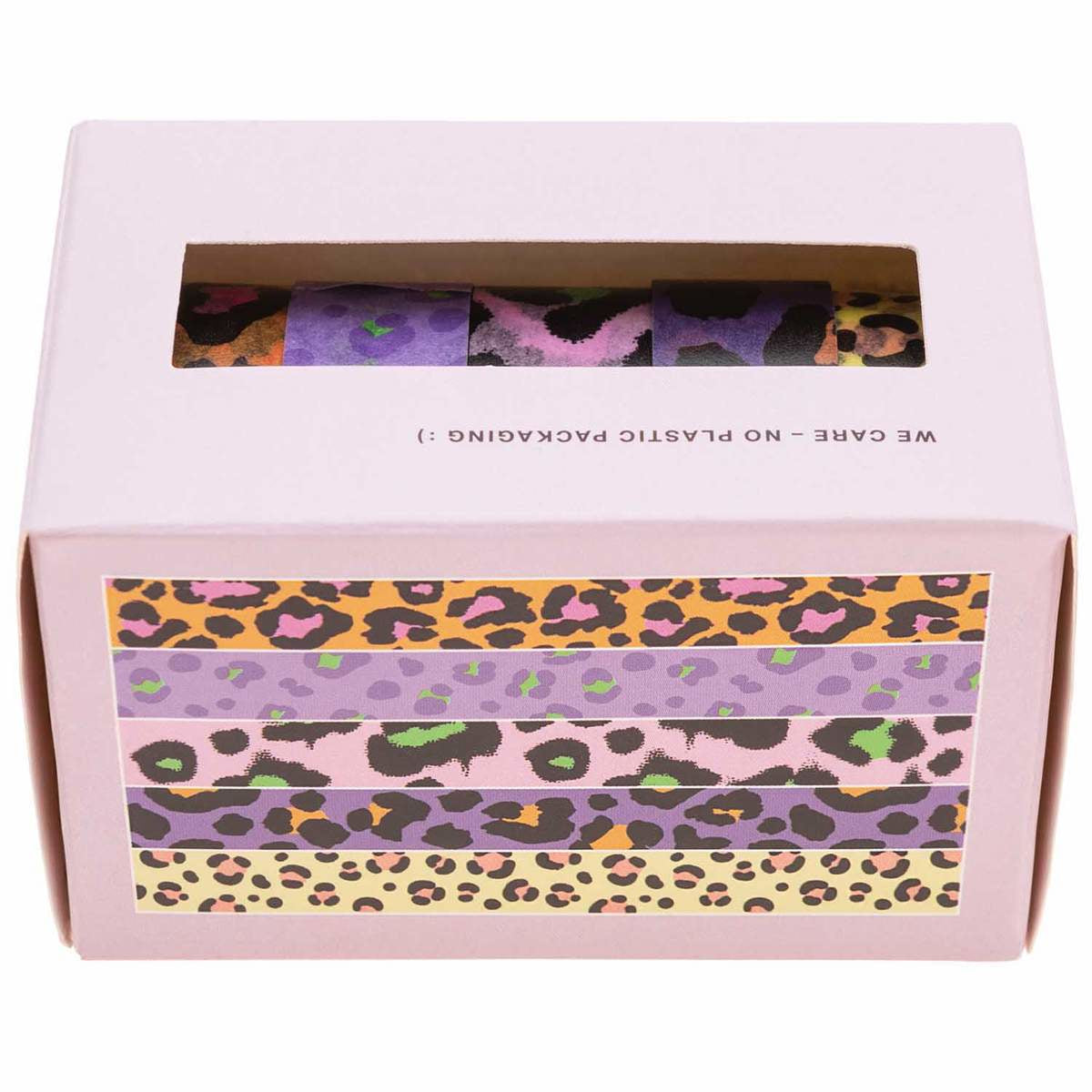 Rico Design Washi Tape – 15 mm × 10 m, mehrfarbig, 5 Stück