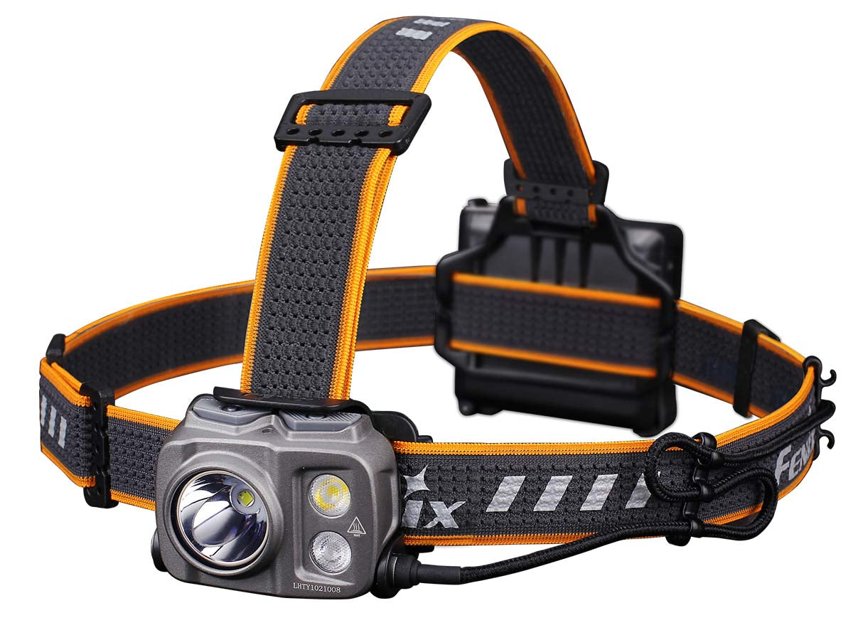 Fenix Stirnlampe HP16R – 1250 lm, 255 m, IP66, Laufzeit 300 h – Grau