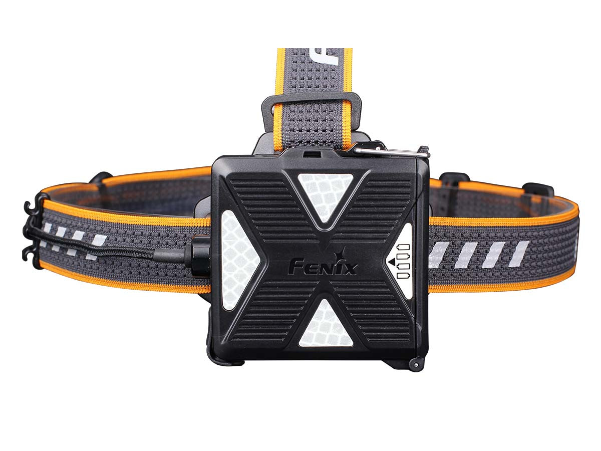 Fenix Stirnlampe HP16R – 1250 lm, 255 m, IP66, Laufzeit 300 h – Grau