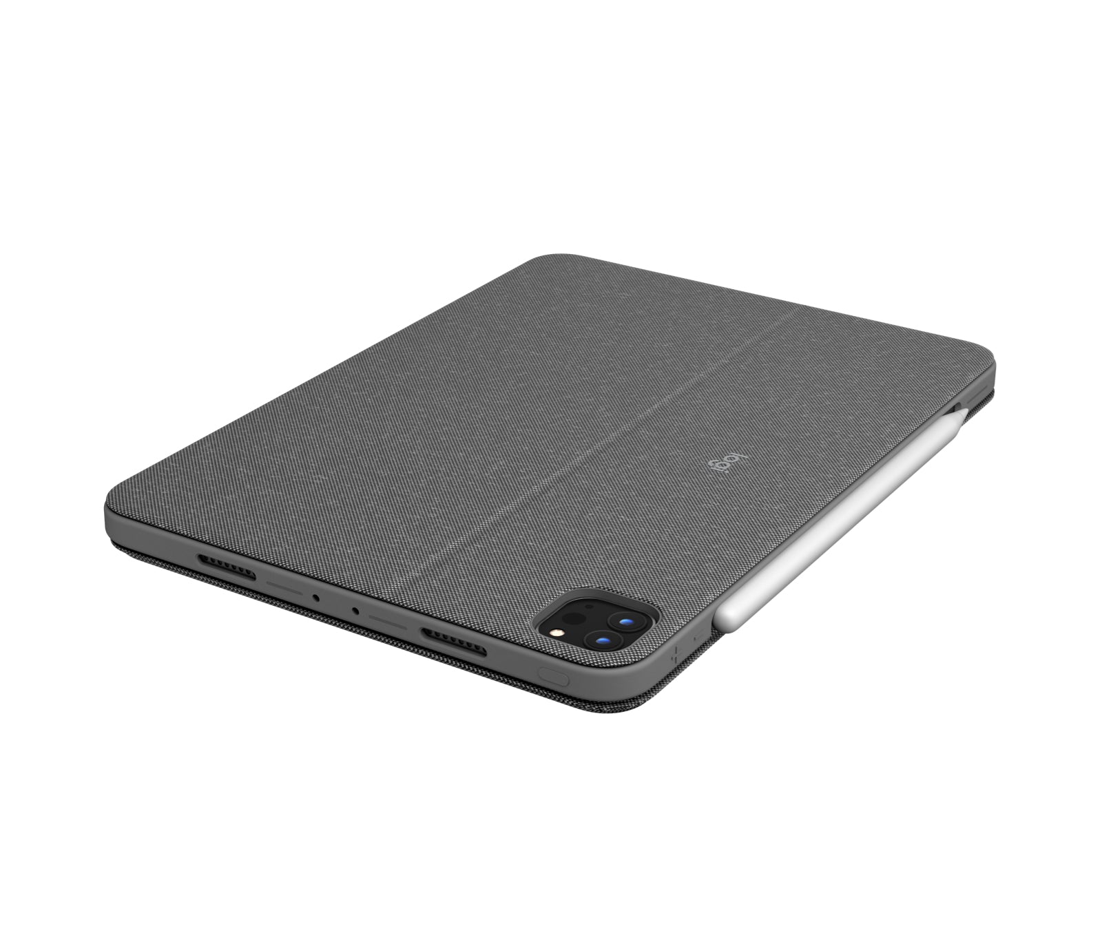Logitech Combo Touch – Tastatur, IT-Layout (IT), Grau – für iPad Pro 11"