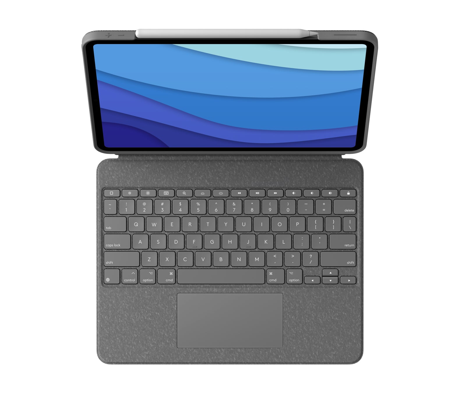 Logitech Tastatur, Grau – für iPad Pro 12,9" (5. Gen.)