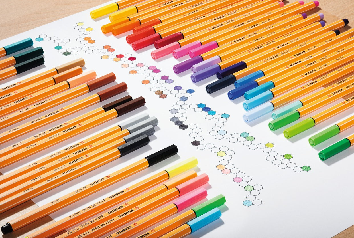 STABILO Point 88 Fineliner 0,4 mm – Pflaume