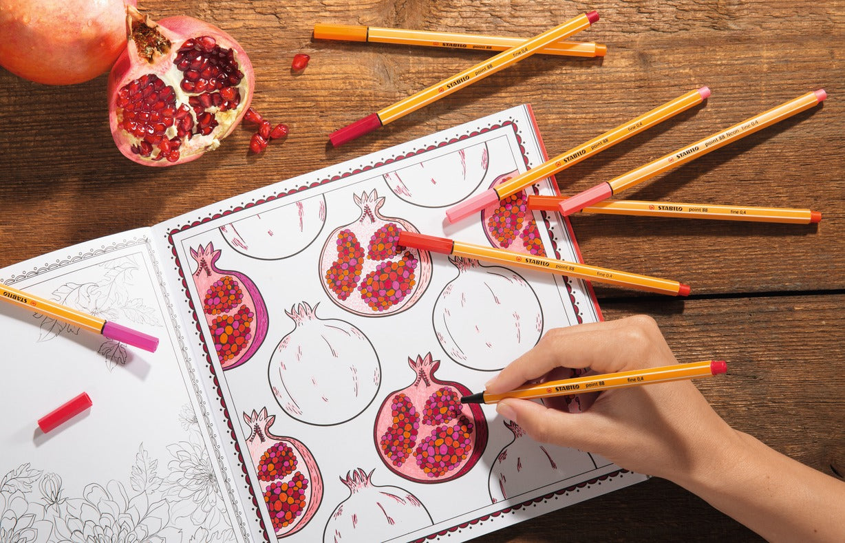 STABILO Point 88 Fineliner 0,4 mm – Pflaume