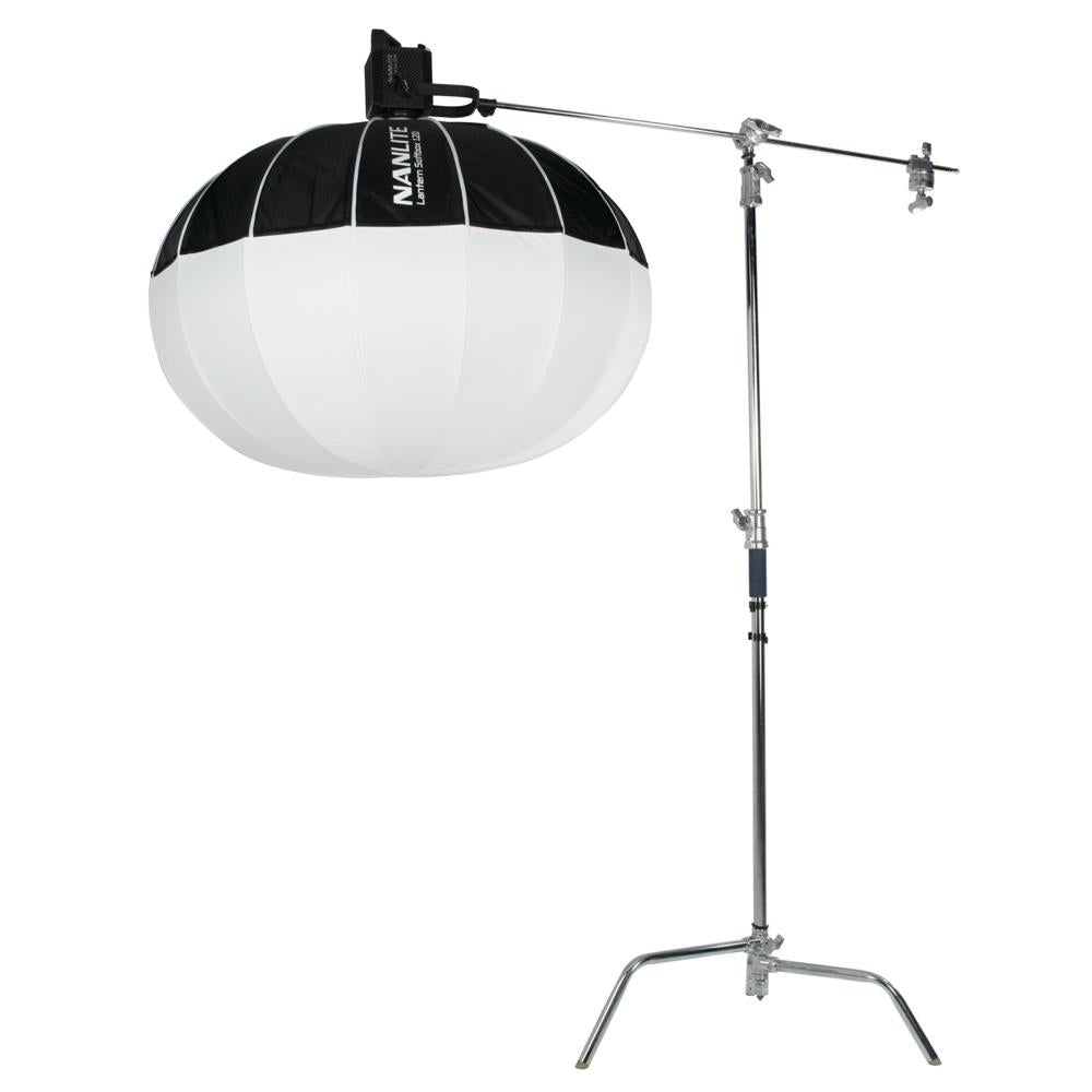 Nanlite LT-120 Laternen-Softbox – Ø 120 cm, rund – Schwarz/Weiss