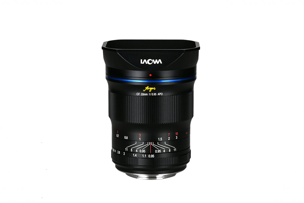 Laowa Argus 33mm f/0.95 CF APO Objektiv – für Canon RF, Fujifilm X, Sony E