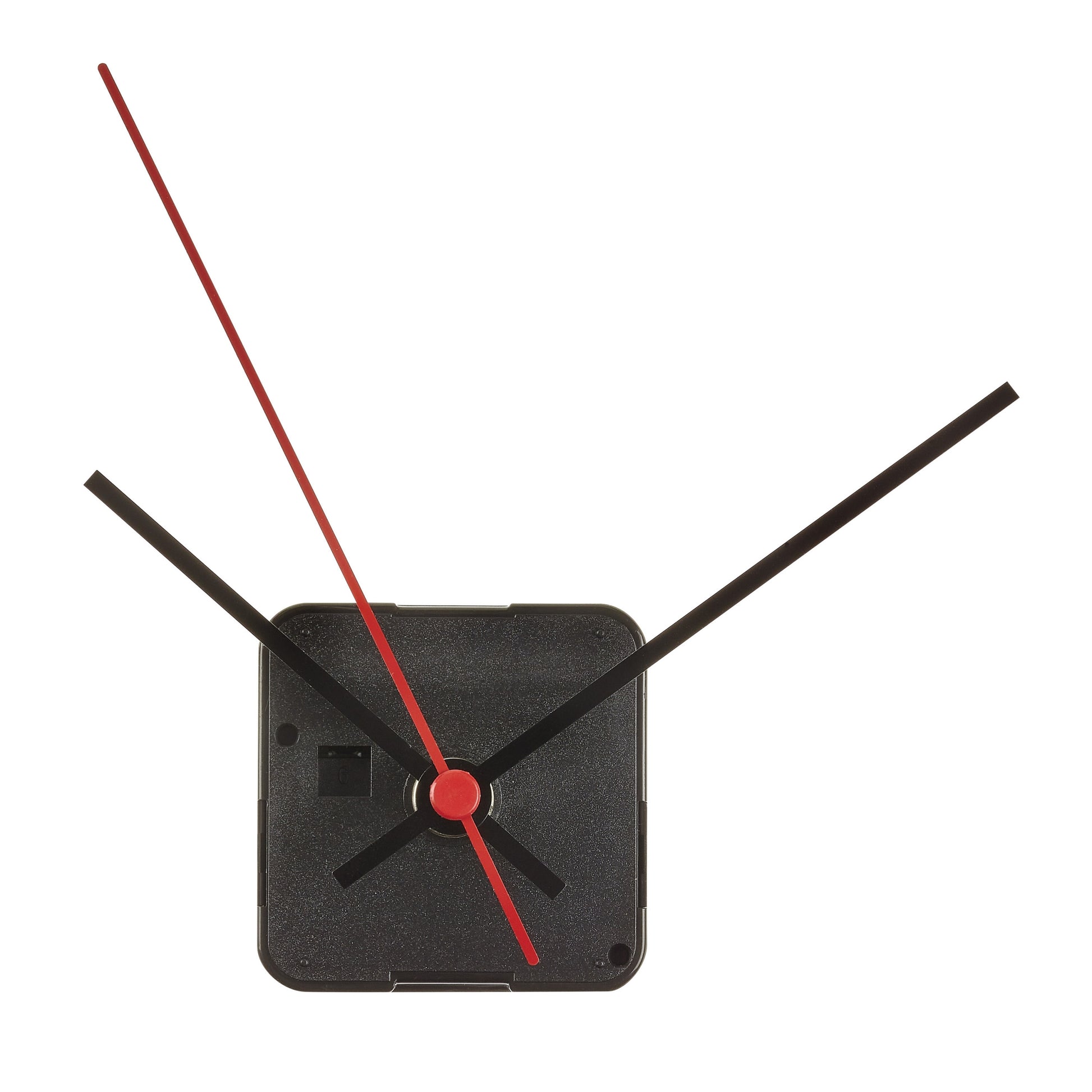 TFA-Dostmann TFA Dostmann Wanduhr – Analog, lautlos, 5,6 × 5,6 × 2,9 cm, schwarz, Kunststoff