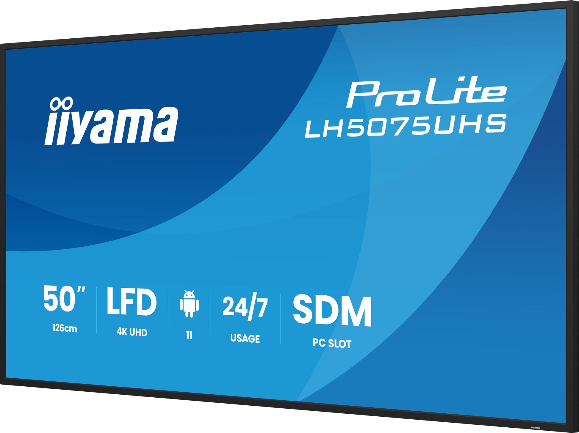 iiyama LH5075UHS-B2AG – 50" LED UHD 4K