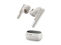 Poly Voyager Free 60/60+ – Bluetooth-Ohrbügel, Weiss, für Microsoft Teams