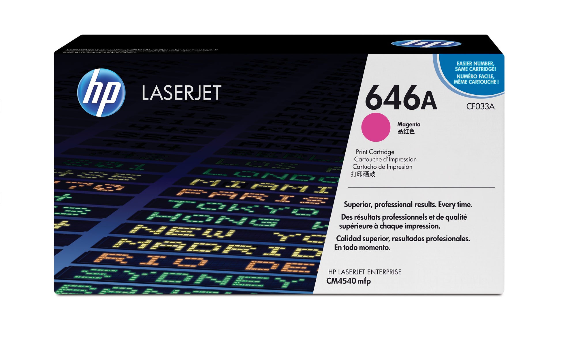 HP Toner 646A – magenta, 12500 Seiten