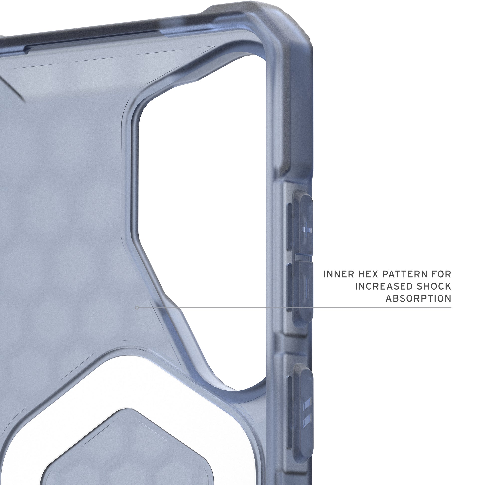 Urban Armor Gear UAG Essential Armor – Rückcover – für Samsung Galaxy S26 Ultra, MagSafe, PC, Wolkenblau