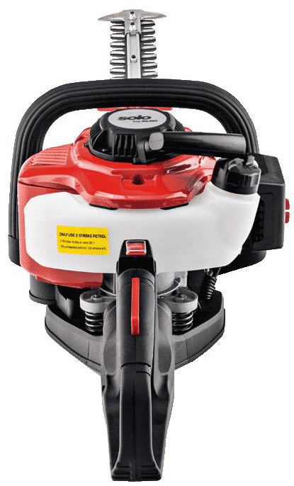 AL-KO 163-55 Comfort – Heckenschere 55 cm, Benzin, 680 W, Rot