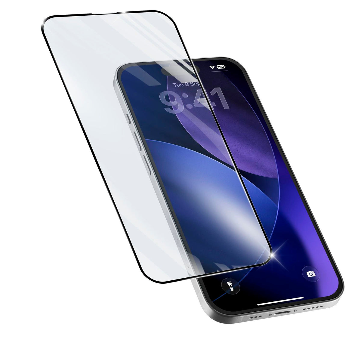Cellularline Displayschutz (Panzerglas), 9H – für iPhone 18 Pro Max