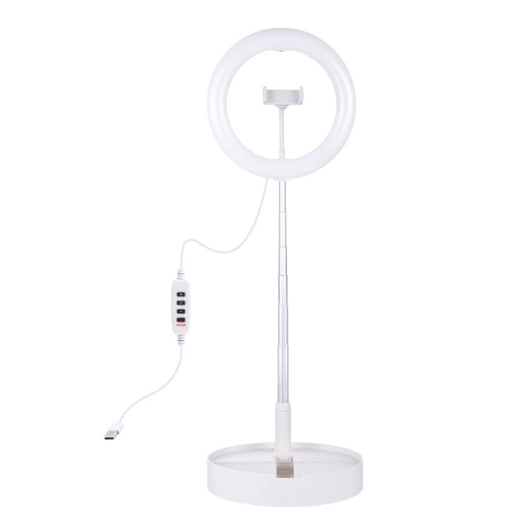 Puluz PU480W LED-Ringlicht 26 cm – 3200–6500 K, CRI 95, dimmbar, 1/4" Gewinde, Smartphone-Halter