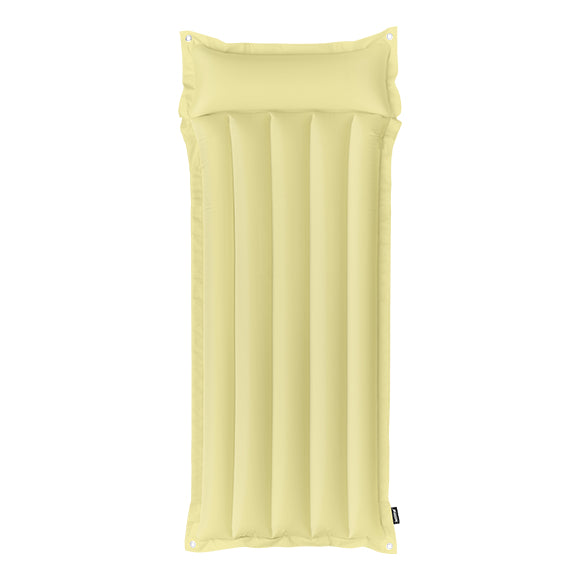 Kolma Luftmatratze – mit Kissen, Sicherheitsventil – 705×1800 mm – Sand – Polyester/PVC – 1 Stk.