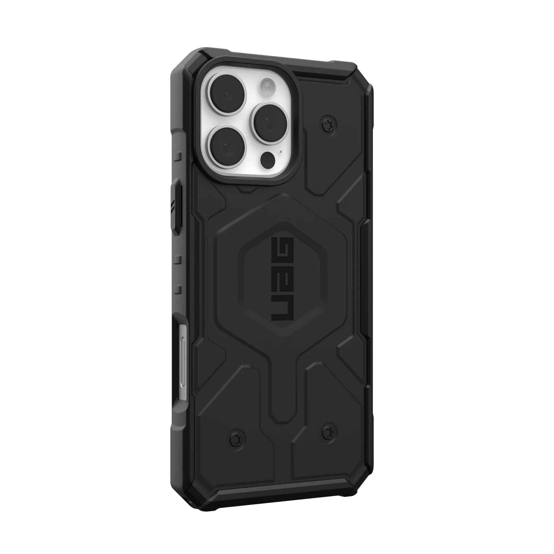 Urban Armor Gear UAG Pathfinder Mag Backcover – für Apple iPhone 16 Pro Max, TPU, Schwarz, bis 5,5 m sturzsicher
