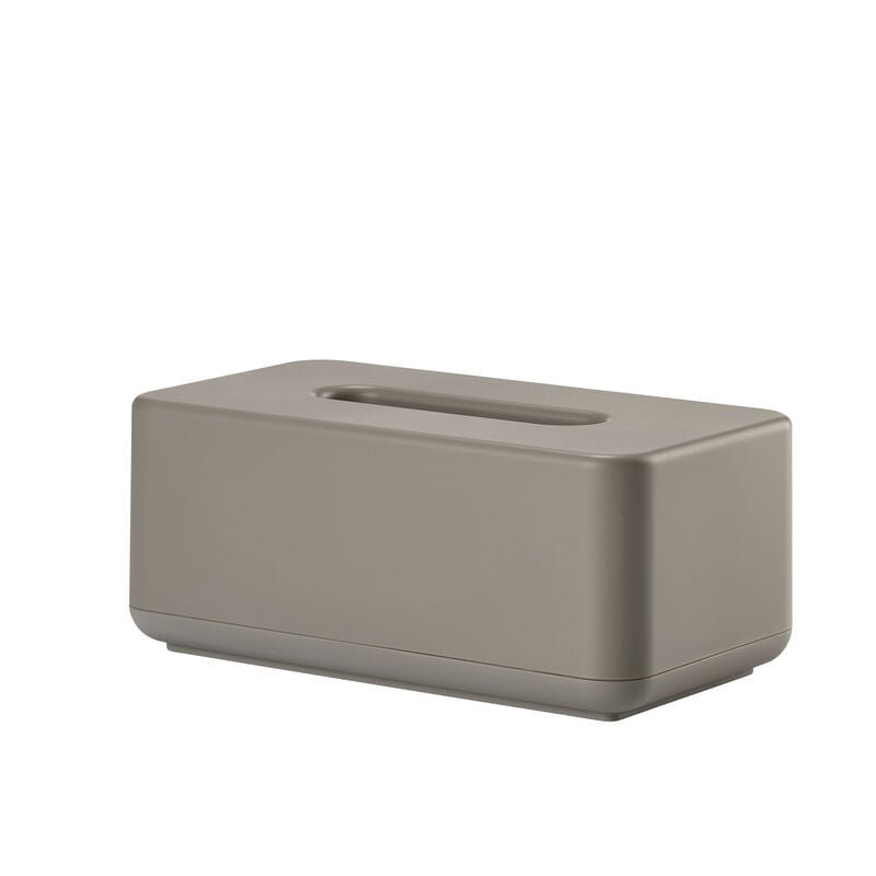 Zone Denmark Kosmetiktuchbox Ume – freistehend, ABS, 14×25,6×10,7 cm, Taupe