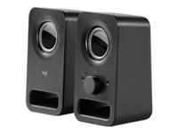 Logitech Z150 – PC-Lautsprecher – 2.0, 3 W, 3,5 mm – Schwarz