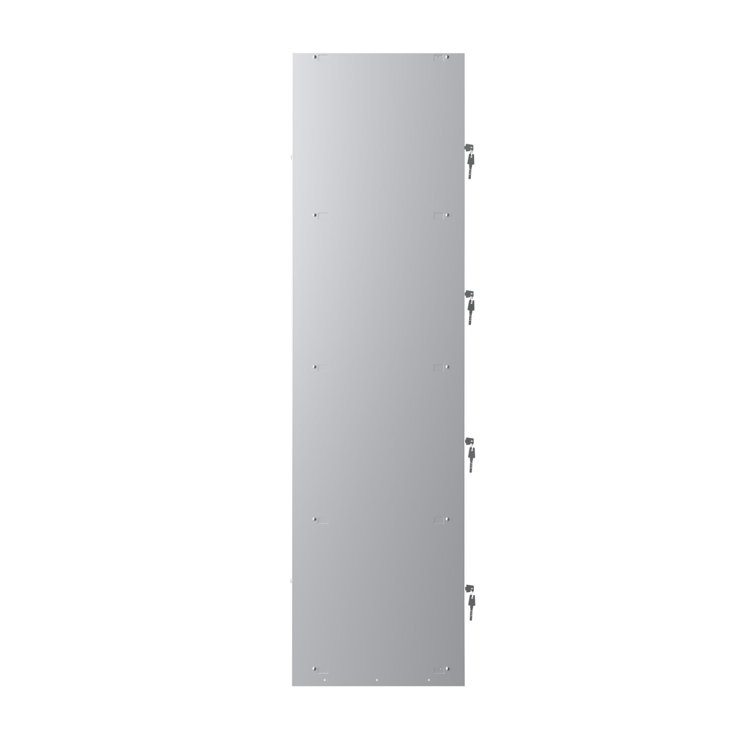 Phoenix Safe Co. PL1430 – Spind, 4 Türen, 300 × 500 × 1'830 mm, Grau/Blau, Stahl