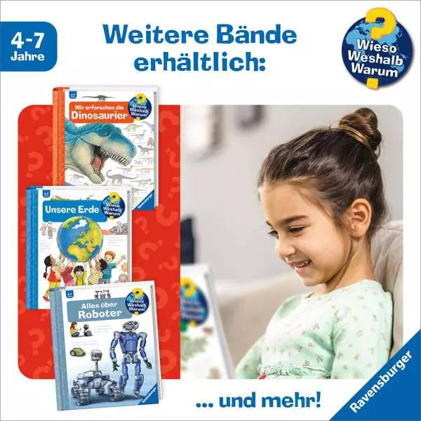 Ravensburger Buch – Wieso? Weshalb? Warum? (Band 7) Fahrzeuge auf der Baustelle, 16 Seiten, 4–7 Jahre