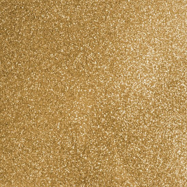 Cricut Glitzer-Aufbügelfolie – Gold – 330 × 910 mm – für Cricut Maker 3