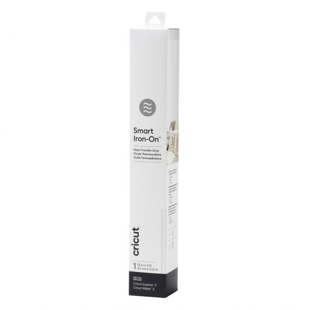 Cricut Aufbügelfolie – Weiss – 330 × 910 mm – für Cricut Maker 3