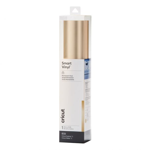 Cricut Matte Vinylfolie – Champagner – 33 × 366 cm – für Schneideplotter Maker 3