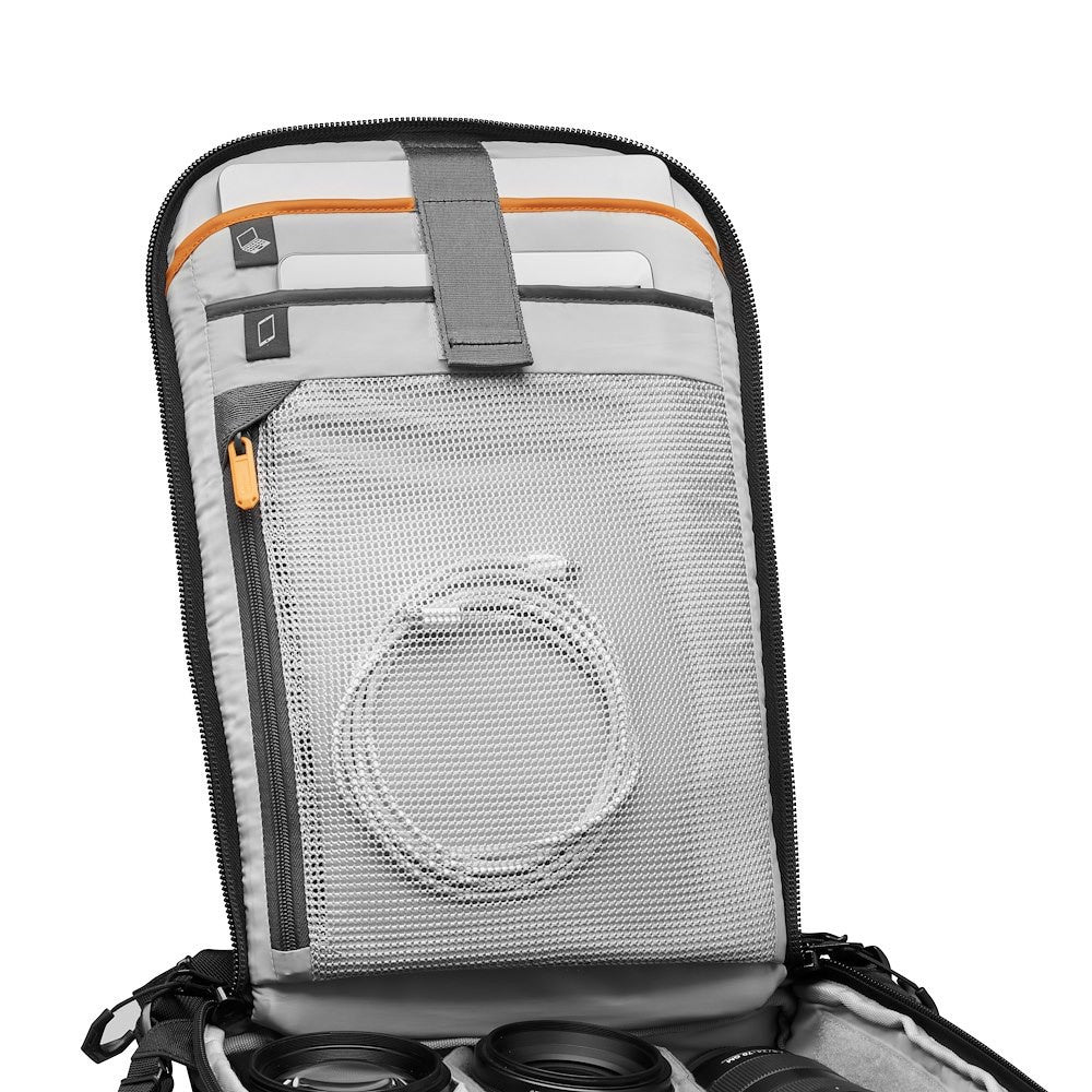 Lowepro Flipside 300 AW III Kamerarucksack – 17 l, Notebook-/Tablet-Fach, Regenhülle – Dunkelgrau