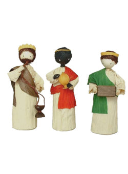 Bottsa Pappmaché-Figur Heilige drei Könige, 10 cm