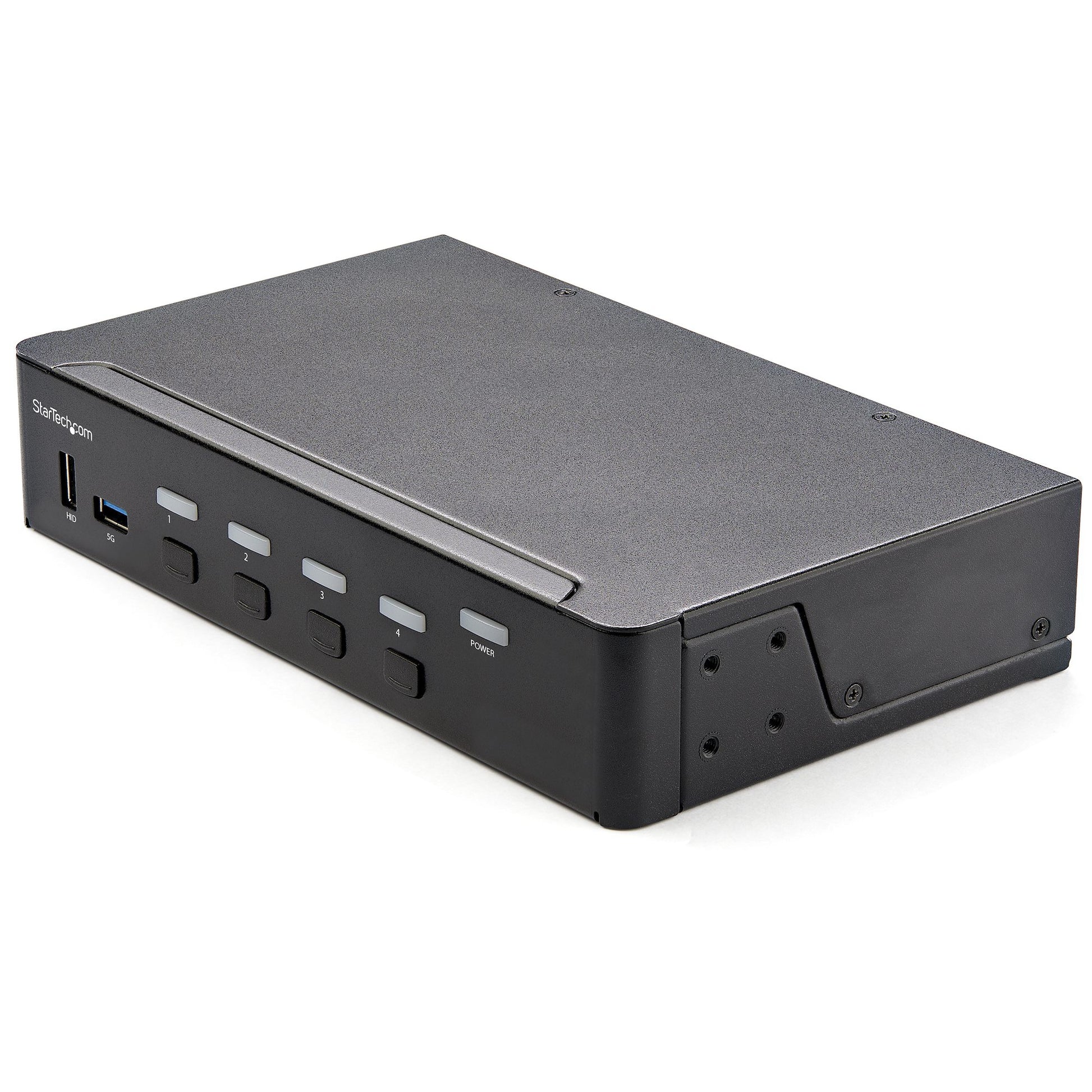 StarTech.com 4-Port HDMI KVM-Switch – 4K/60 Hz, USB 3.0-Hub, Audio