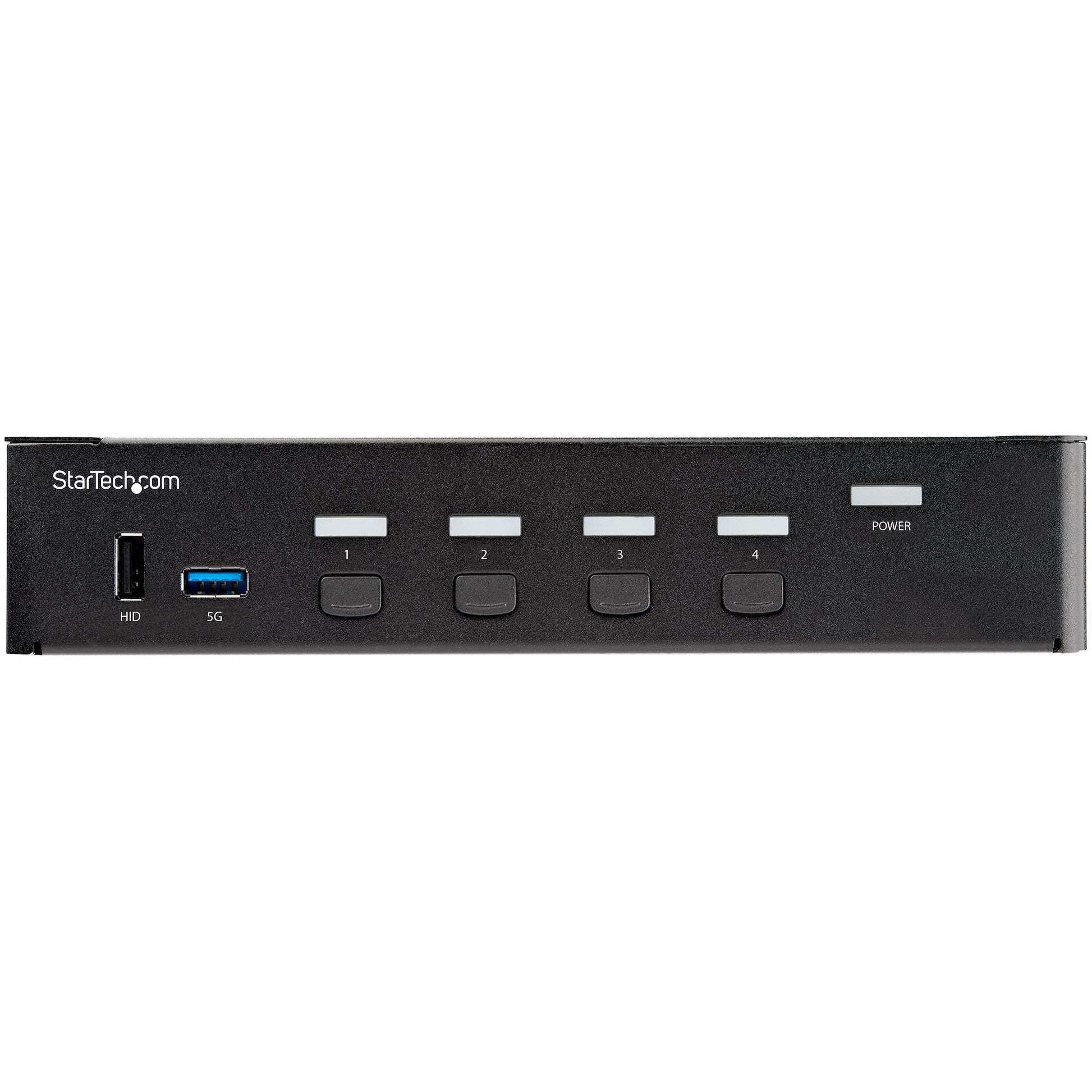 StarTech.com 4-Port HDMI KVM-Switch – 4K/60 Hz, USB 3.0-Hub, Audio