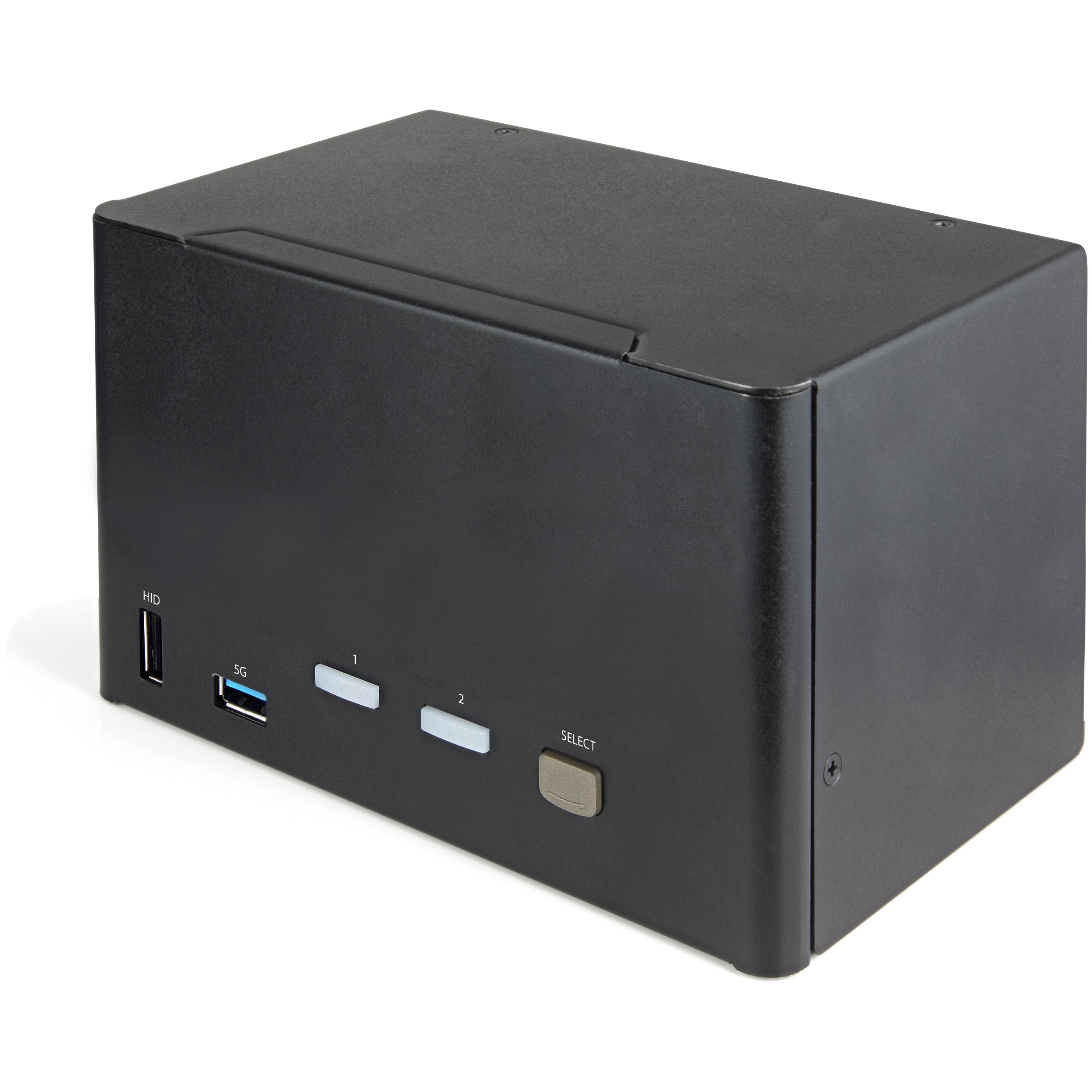 StarTech.com 2-Port Quad-View DP KVM-Switch – 4K/60 Hz, USB 3.0-Hub, Audio