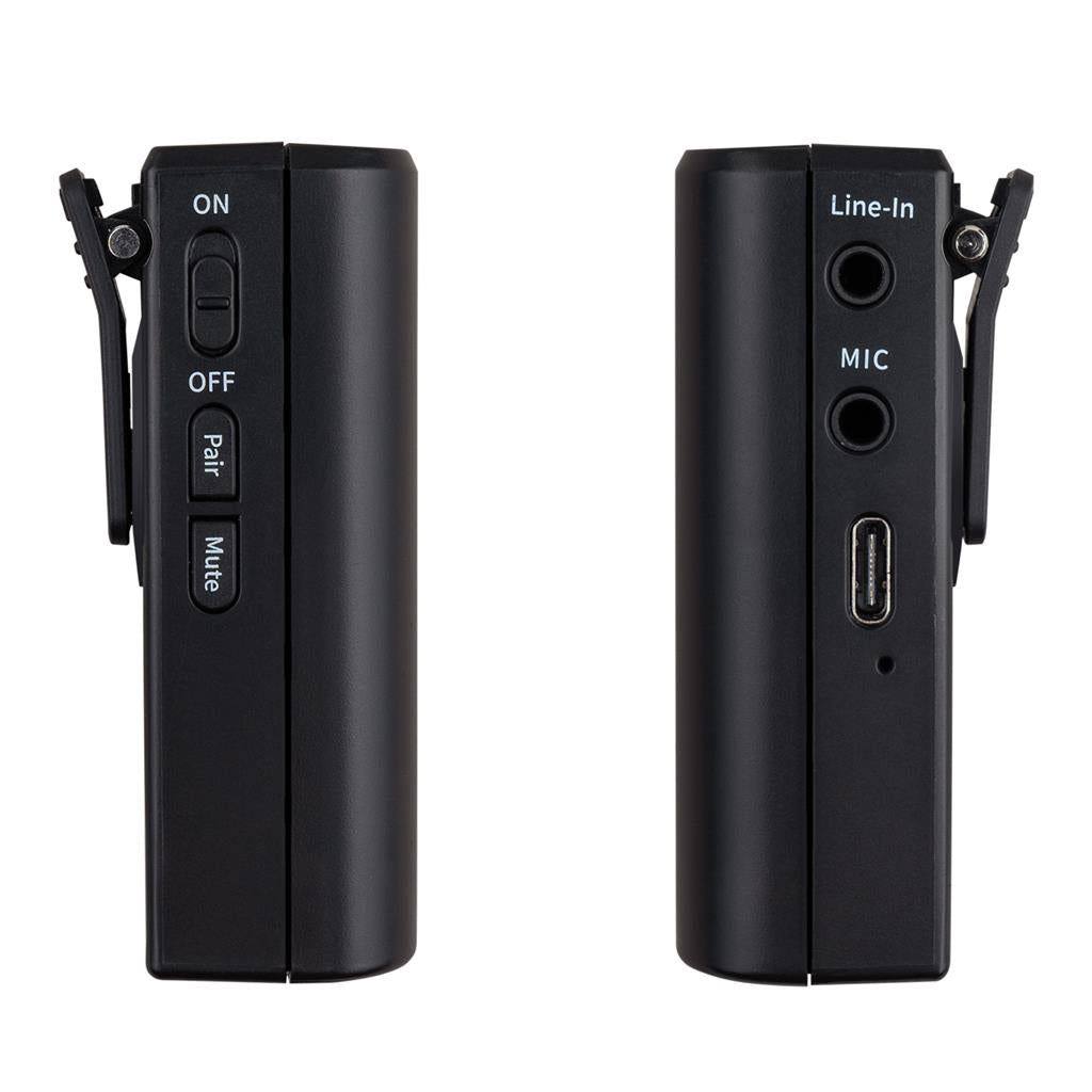 Dörr Clip-on Wireless AF-50 – Mikrofon-Set, Funk & USB-C, Kugel, Video, Schwarz