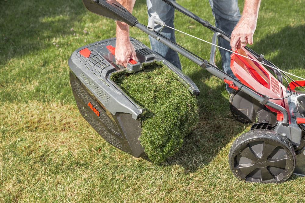 AL-KO Schieberasenmäher Comfort 46.0 SP-A – Schneidebreite 46 cm, Motor 2,1 kW, Grasfang 60 l