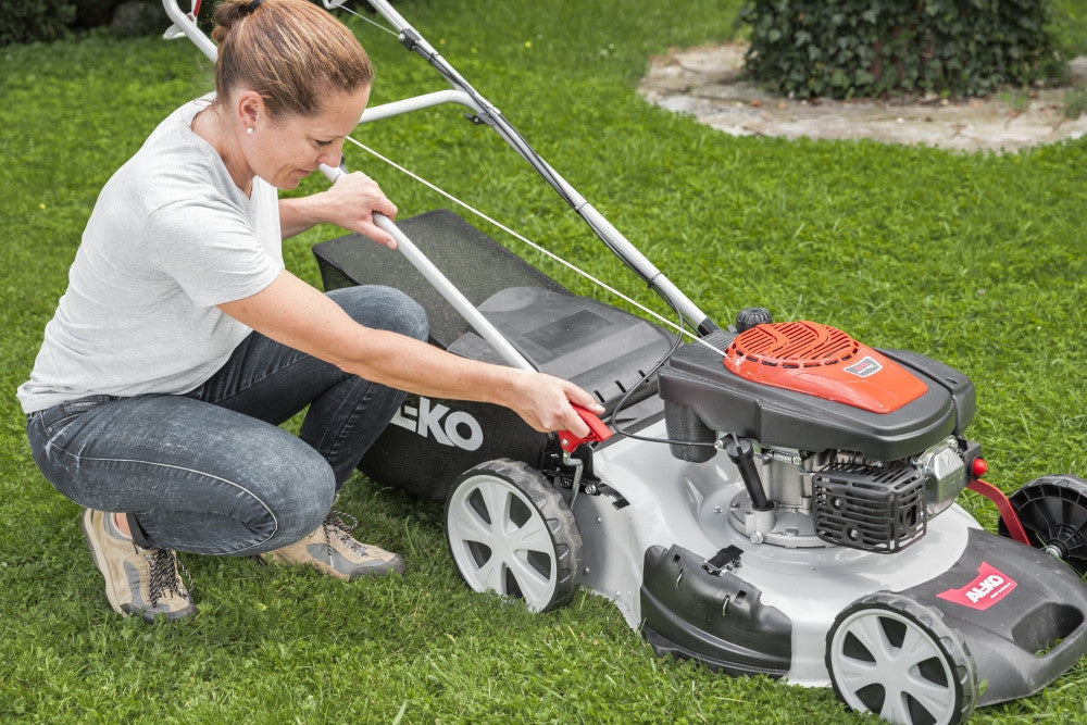 AL-KO Schieberasenmäher EASY 5.10 SP-S – Schnittbreite 51 cm, Motorleistung 2,3 kW, Gewicht 31,8 kg