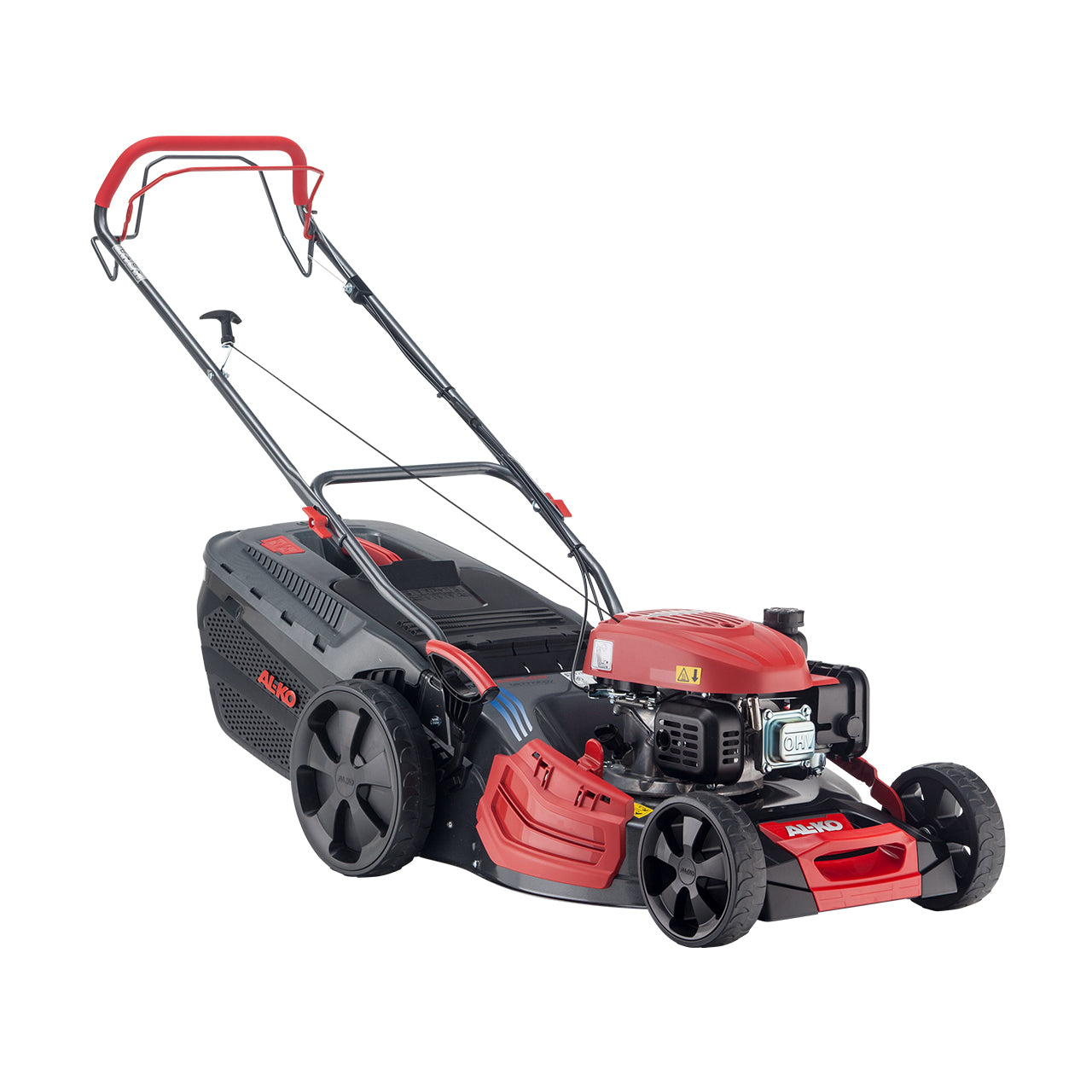 AL-KO Benzinrasenmäher Comfort 51.0 SP-A – Schnittbreite 51 cm, Fangkorb 60 l, Gewicht 35,3 kg