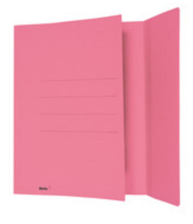 Biella Sammelmappe für A4, Karton, Rot