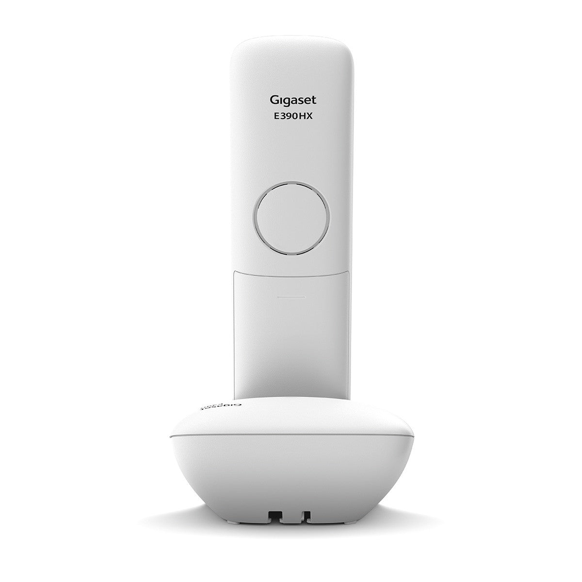 Gigaset E390 HX – WLAN-Telefon (Handgerät), inkl. Ladeschale, Silber