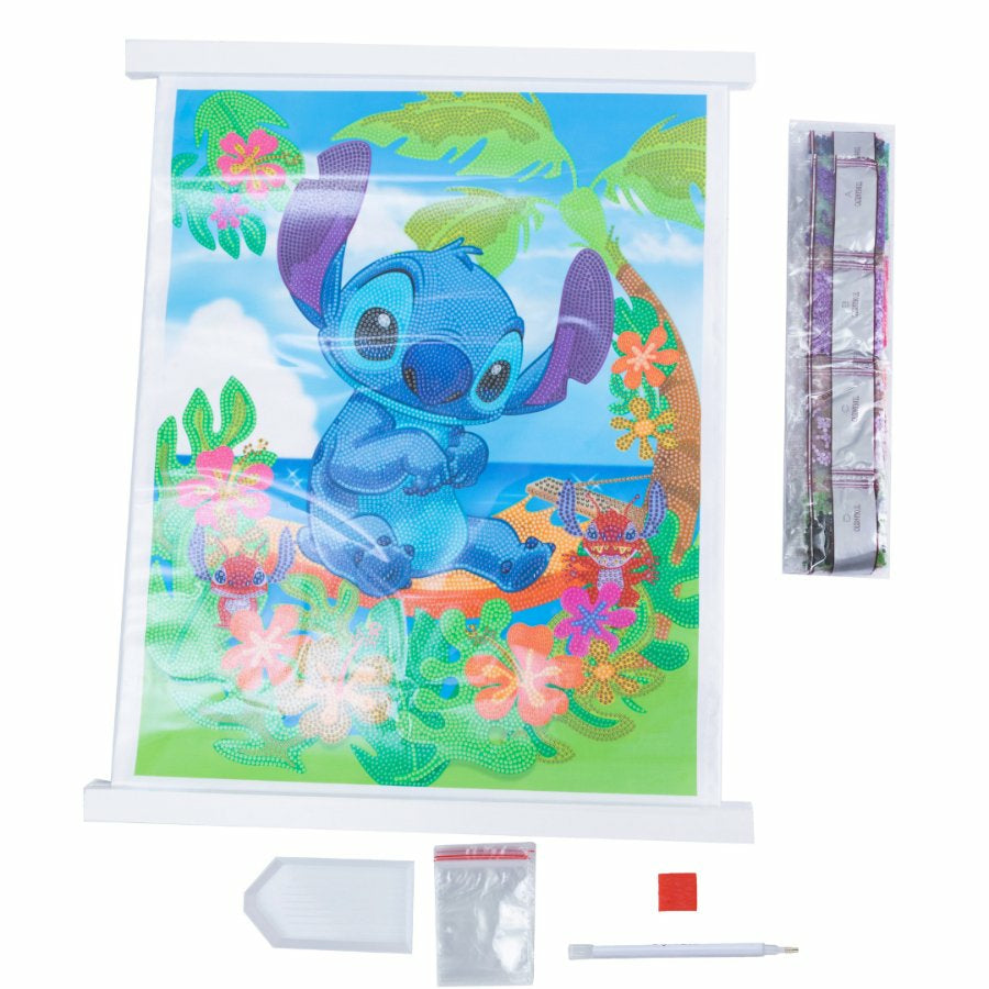 CRAFT Buddy Diamond Painting Set – 35 × 45 cm – 7-teilig – ab 8 Jahren