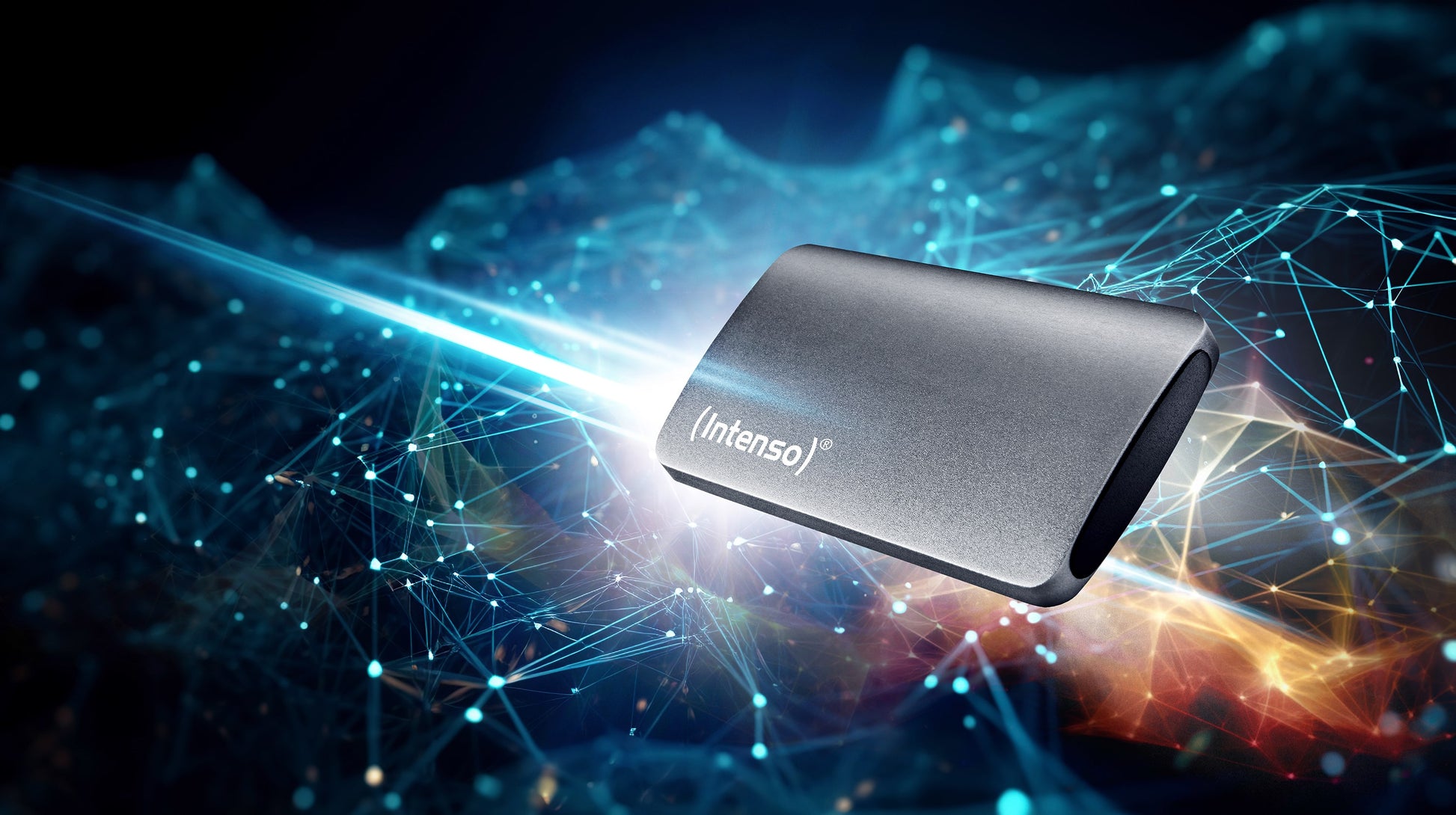 Intenso TX800 – 2 TB externe SSD, USB 3.2 Gen 2x2 (20 Gbit/s), USB-C, 72×40×9 mm, Anthrazit