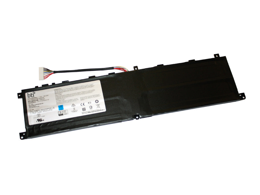 BTI Notebook-Akku – für MSI – 80,25 Wh, 15,2 V (4 Zellen) – Schwarz