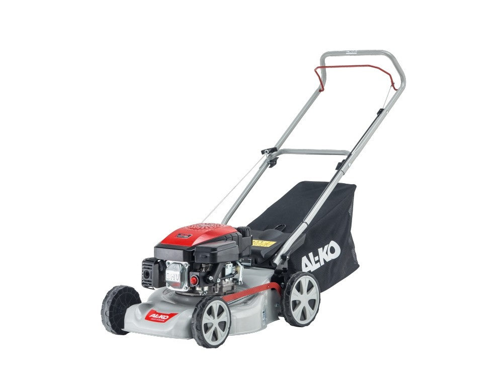 AL-KO Benzinrasenmäher Easy 4.20 P-S – Schnittbreite 42 cm, Hubraum 140 cm³, Grasfang 50 l, Gewicht 23,1 kg