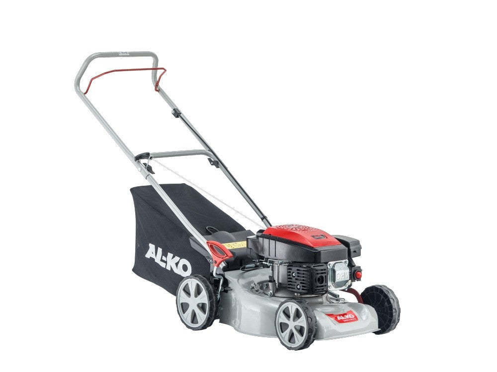 AL-KO Benzinrasenmäher Easy 4.20 P-S – Schnittbreite 42 cm, Hubraum 140 cm³, Grasfang 50 l, Gewicht 23,1 kg