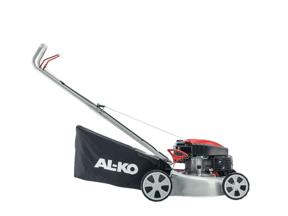 AL-KO Benzinrasenmäher Easy 4.20 P-S – Schnittbreite 42 cm, Hubraum 140 cm³, Grasfang 50 l, Gewicht 23,1 kg
