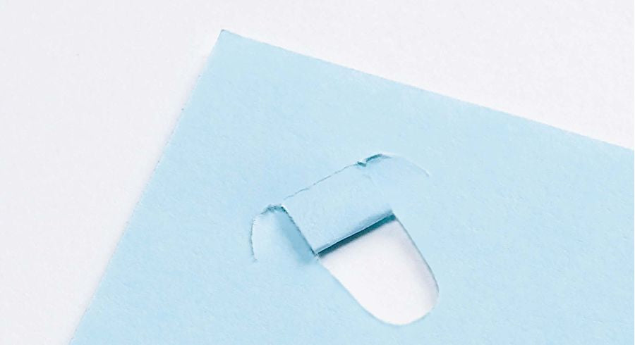 Wedo 127 3126111 – Hefter, 10 Blatt, klammerlos, grün
