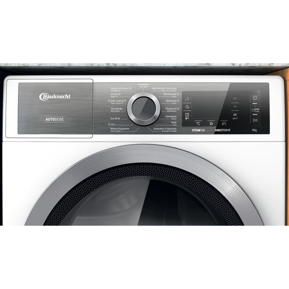 Bauknecht Waschmaschine B6 W845WB CH – 9 kg, 1400 U/min, Energieklasse A