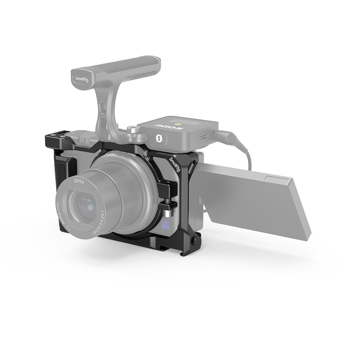 SmallRig Cage – für Sony ZV1 – Aluminium, Schwarz – 1/4" Gewinde