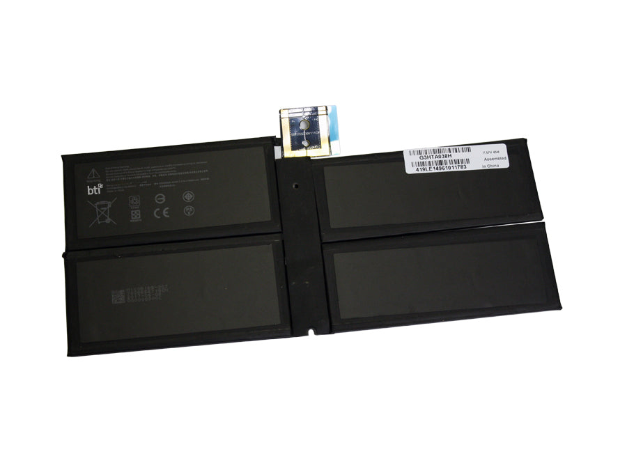 BTI Notebook-Akku – für Surface Pro (5. Gen.) – 45 Wh, 7,57 V (4 Zellen) – Schwarz